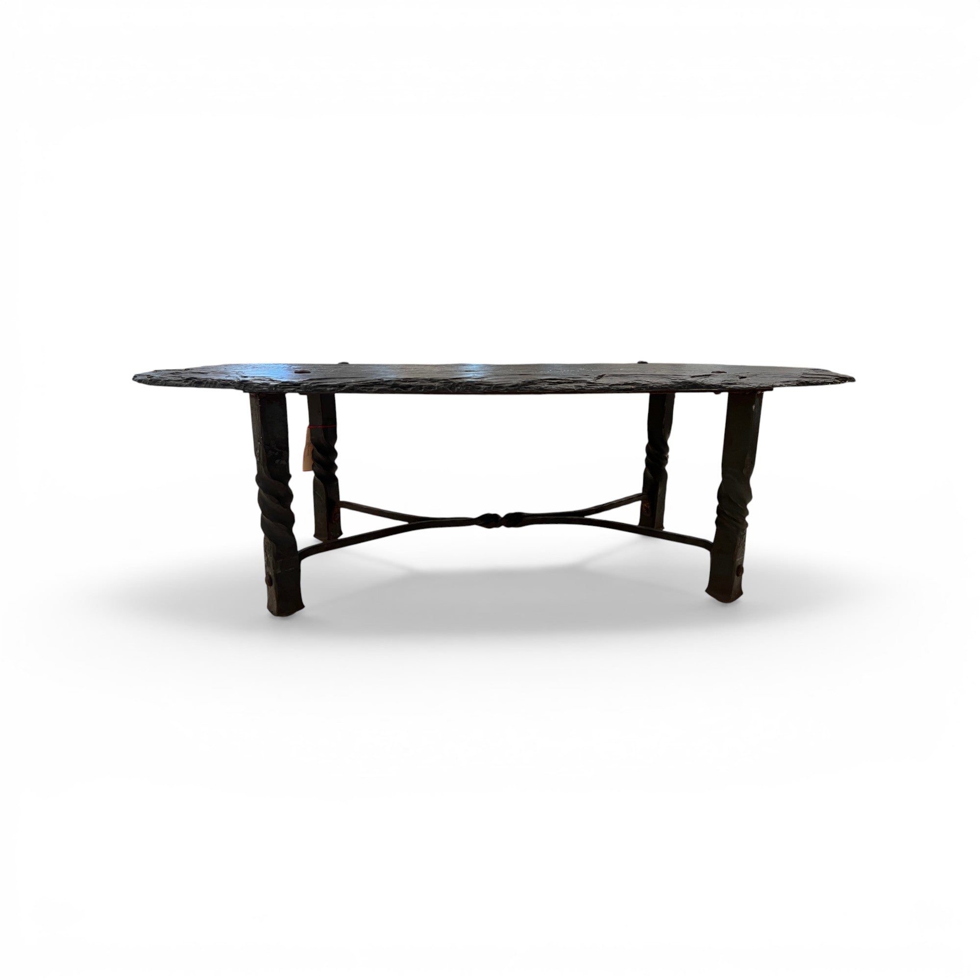 Mid-Century French Slate Coffee Table