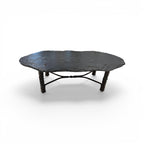 Mid-Century French Slate Coffee Table