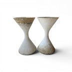 Mid-Century Swiss Pair of Willy Guhl Diablo Planters - Small