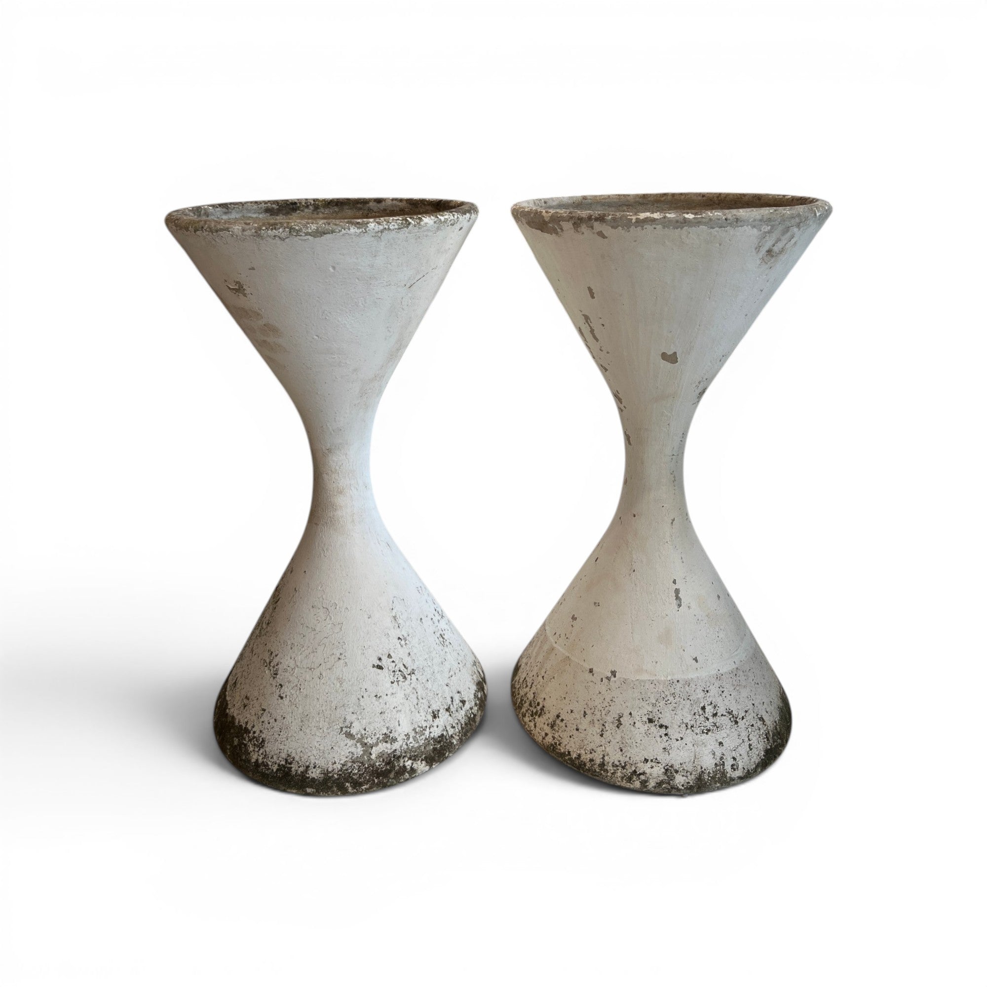 Mid-Century Swiss Pair of Willy Guhl Diablo Planters - Medium