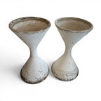 Mid-Century Swiss Pair of Willy Guhl Diablo Planters - Medium