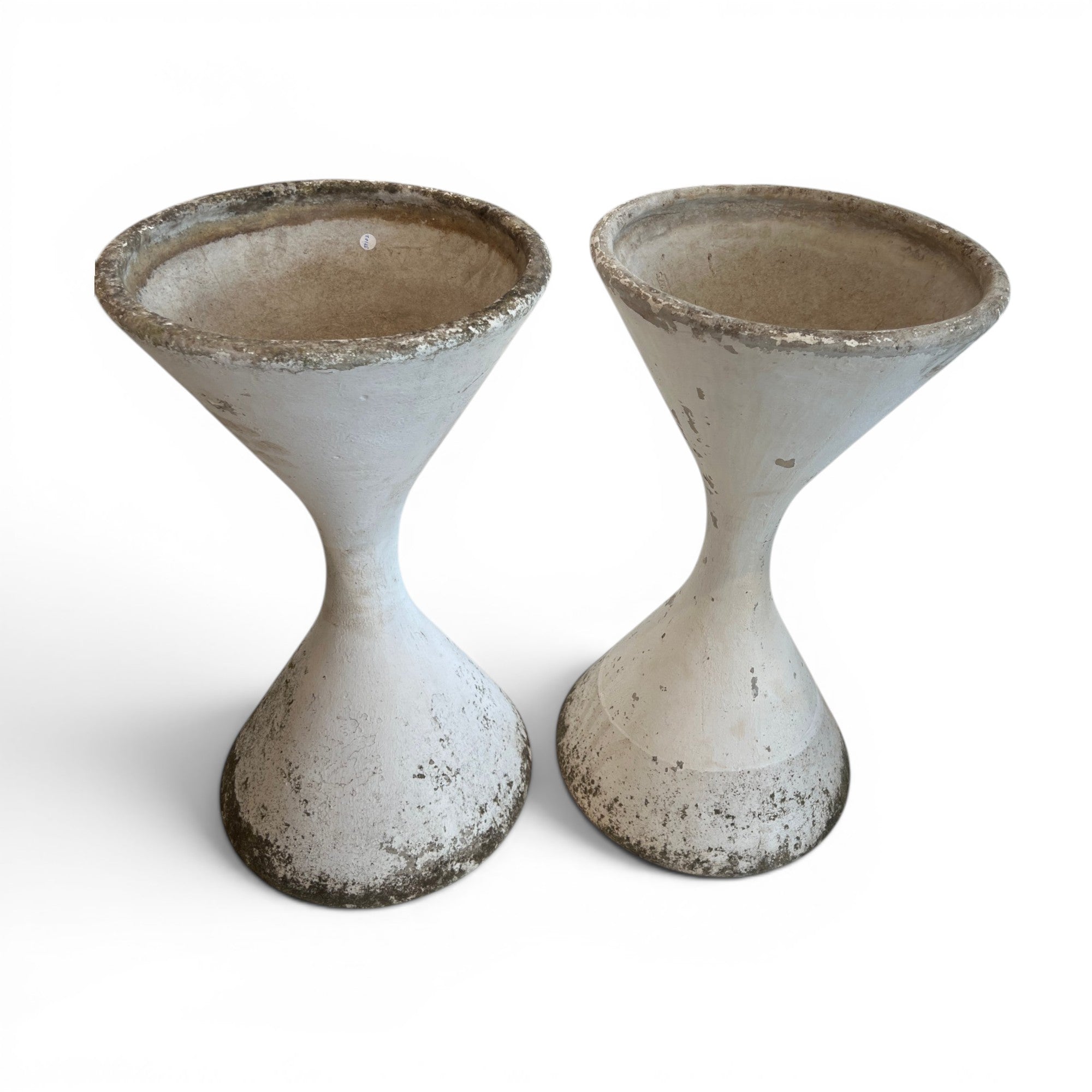 Mid-Century Swiss Pair of Willy Guhl Diablo Planters - Medium