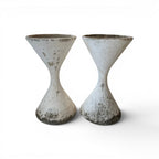 Mid-Century Swiss Pair of Willy Guhl Diablo Planters - Medium