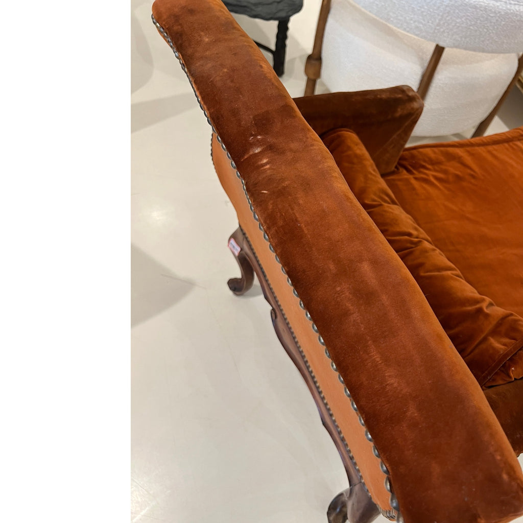 18th Century Venetian Walnut Chaise