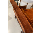 18th Century Venetian Walnut Chaise