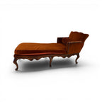 18th Century Venetian Walnut Chaise