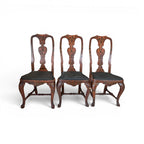 18th Century Rococo Set of 6 Painted Dining Chairs from Lucca