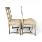 18th Century Swedish Pair of Chairs from Stockholm - Stamped by Maker