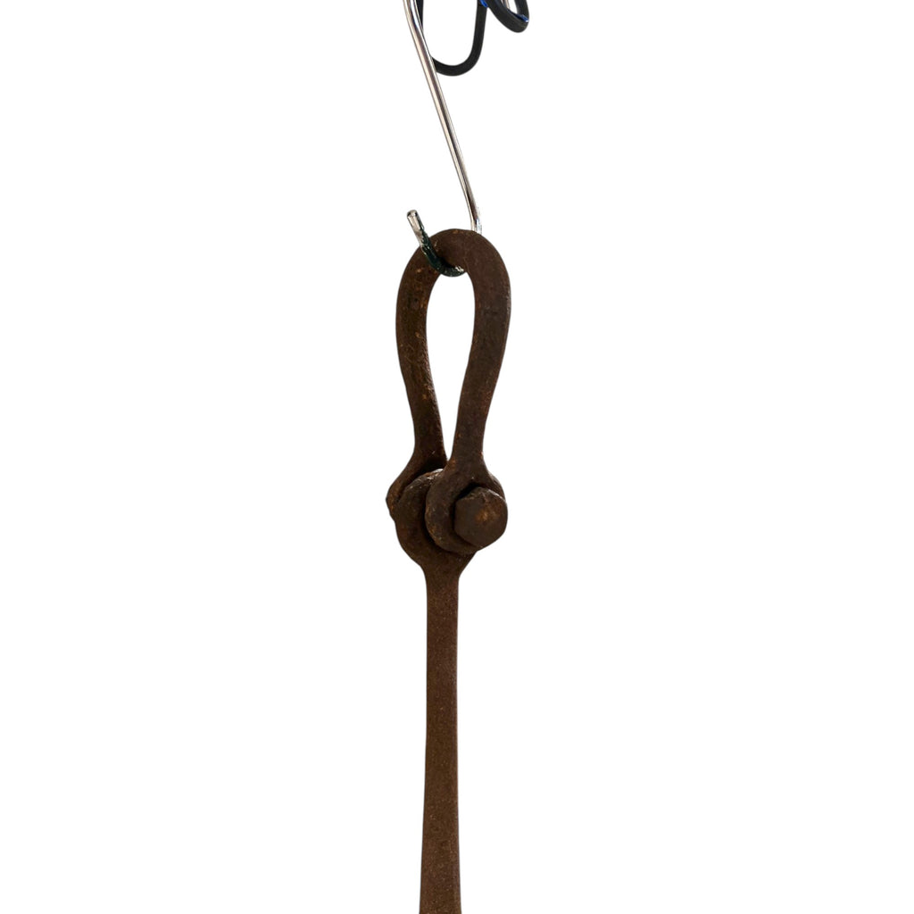19th Century Italian Antique Gothic Iron Lantern