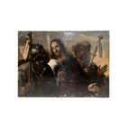 17th Century Venetian Painting of Jesus and Emanus Pilgrims