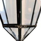 19th Century French Large Iron & Glass Lantern