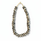 Black & White Bone Beads