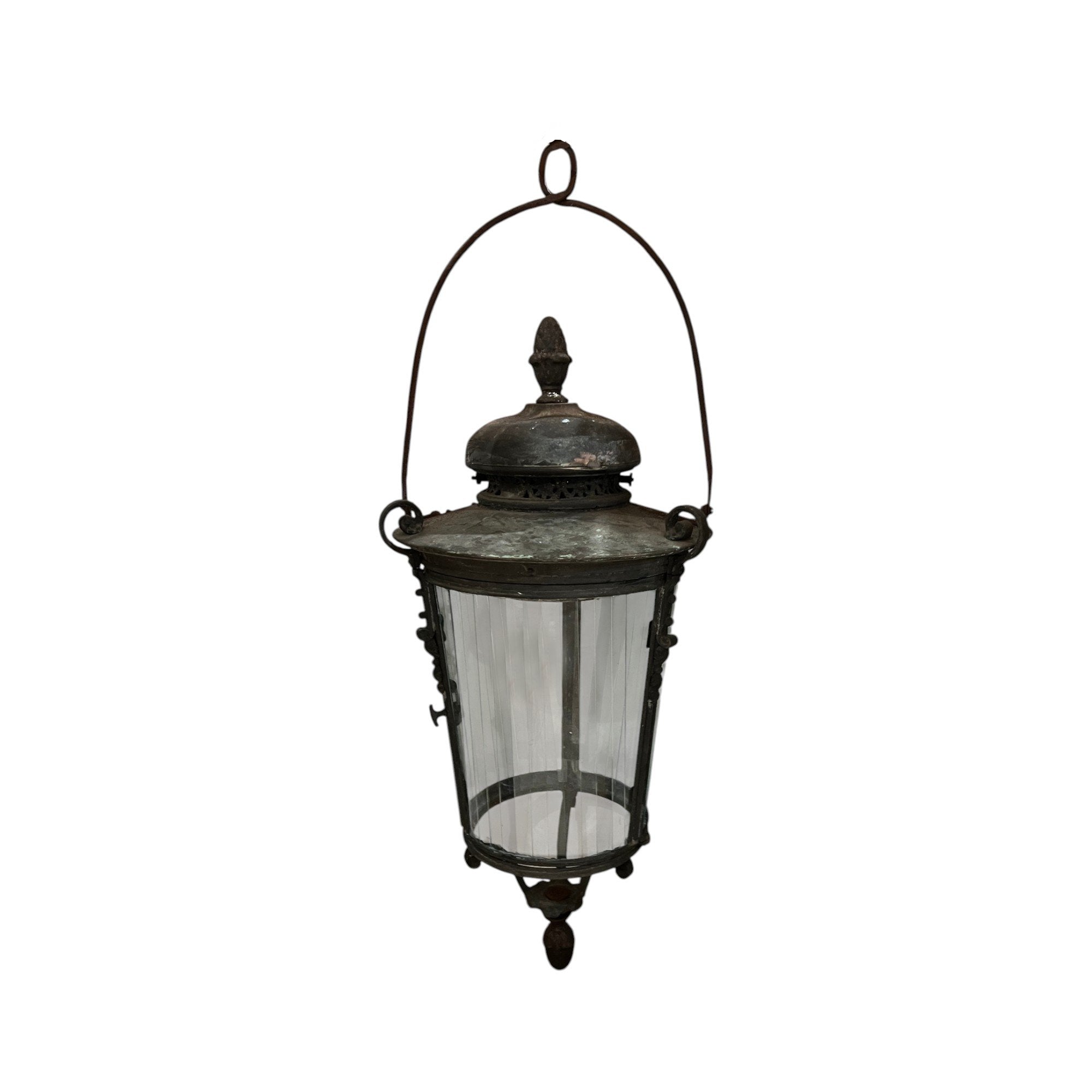 18th Century Venetian Bronze Large Lantern