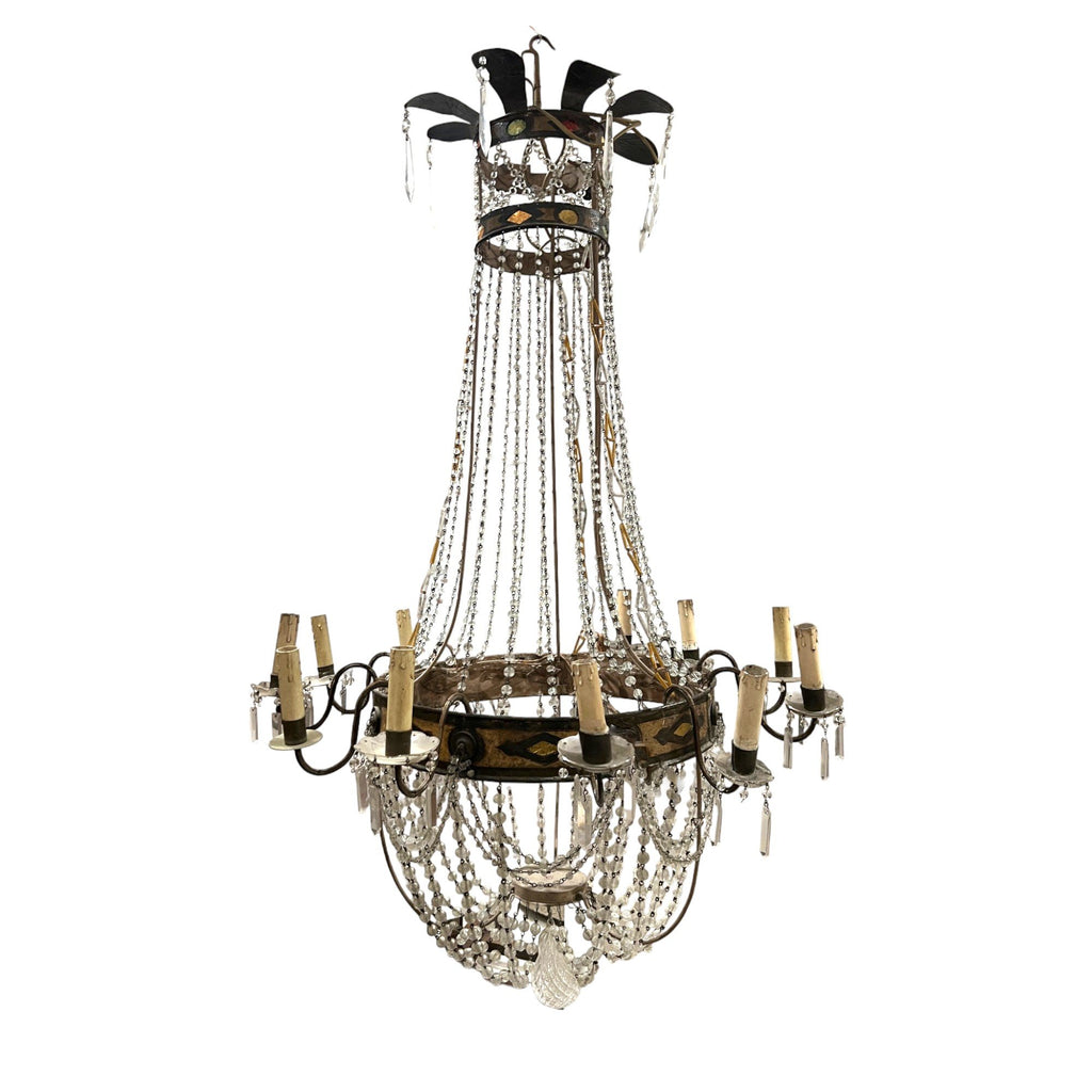 18th Century Tuscan Empire Chandelier