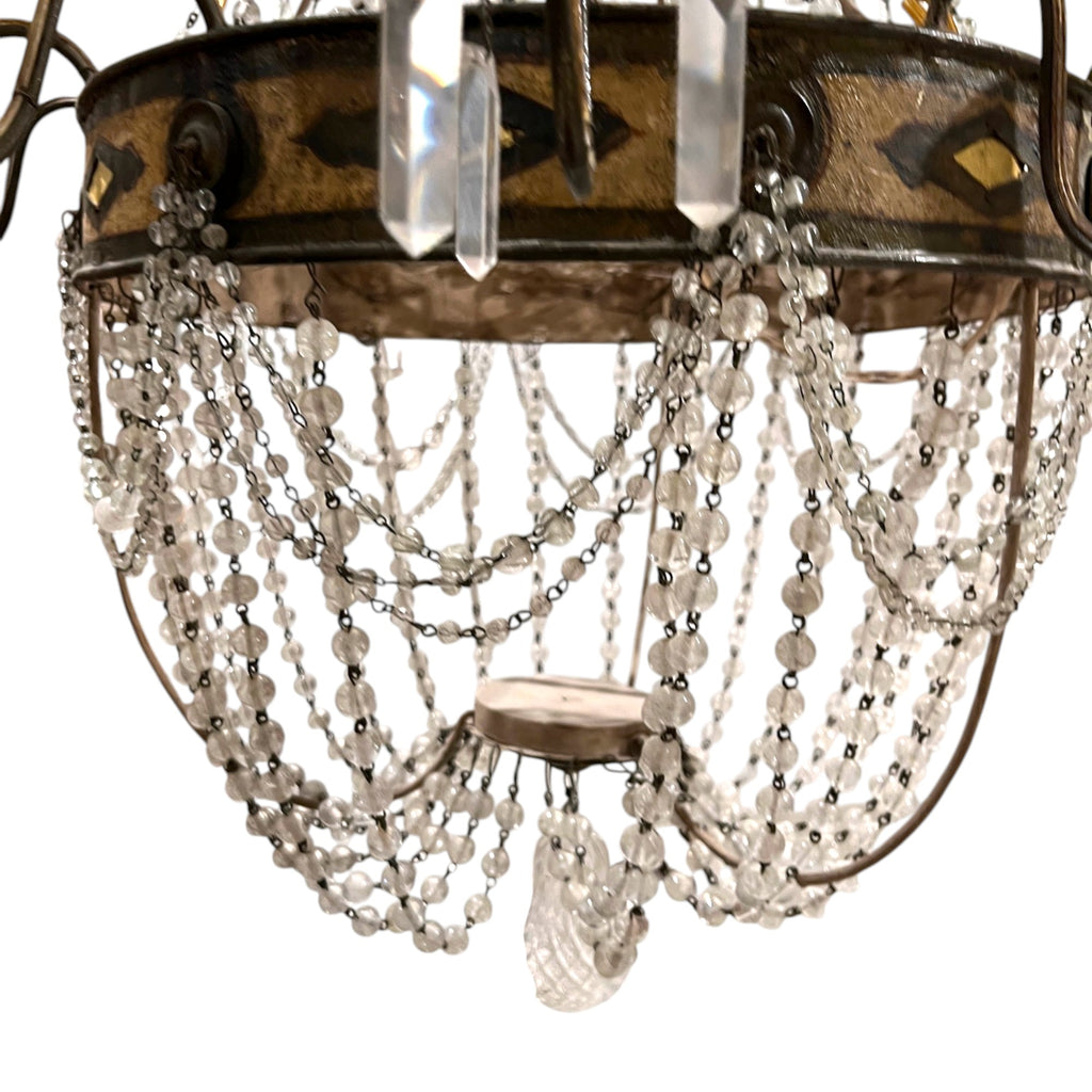 18th Century Tuscan Empire Chandelier