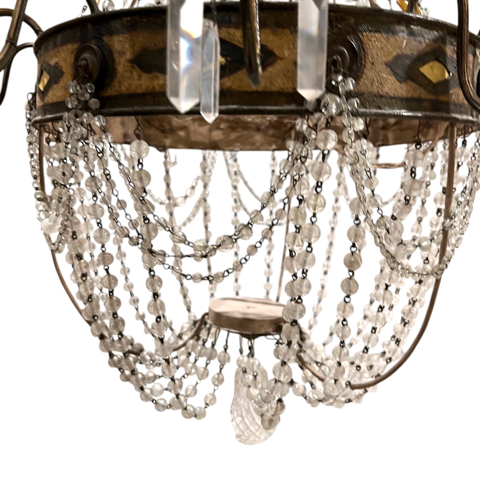 18th Century Tuscan Empire Chandelier