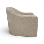 Contemporary Arched Back Swivel Chair