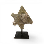 18th Century French Stone Star Polyhedra