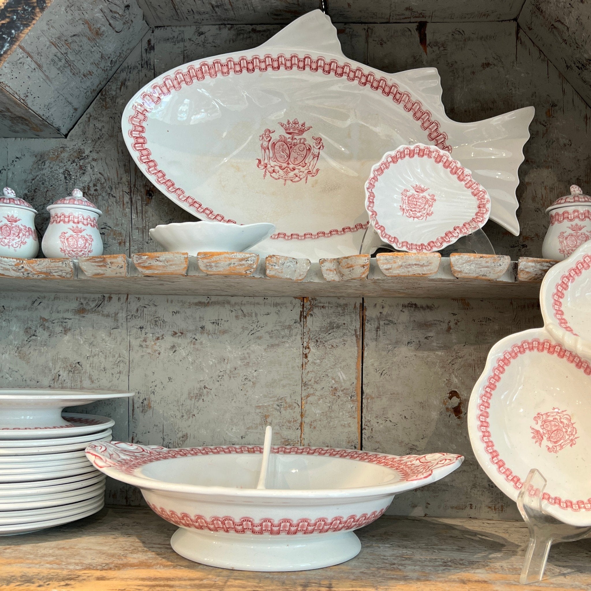 Mid-Century French China from Bourdeaux