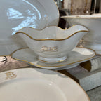 French Monogrammed "B" China Service