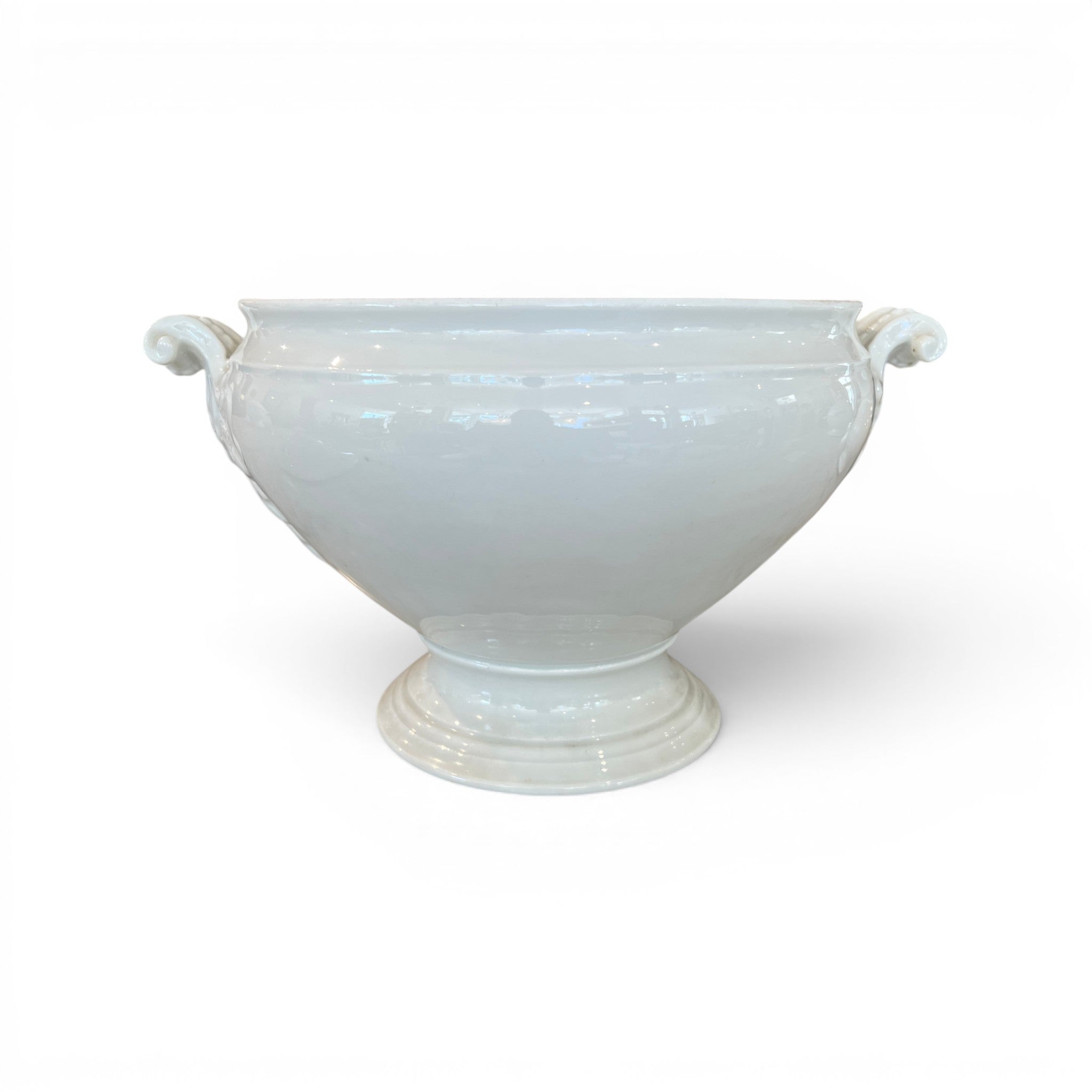 19th Century European Ironstone Tureen with Lid