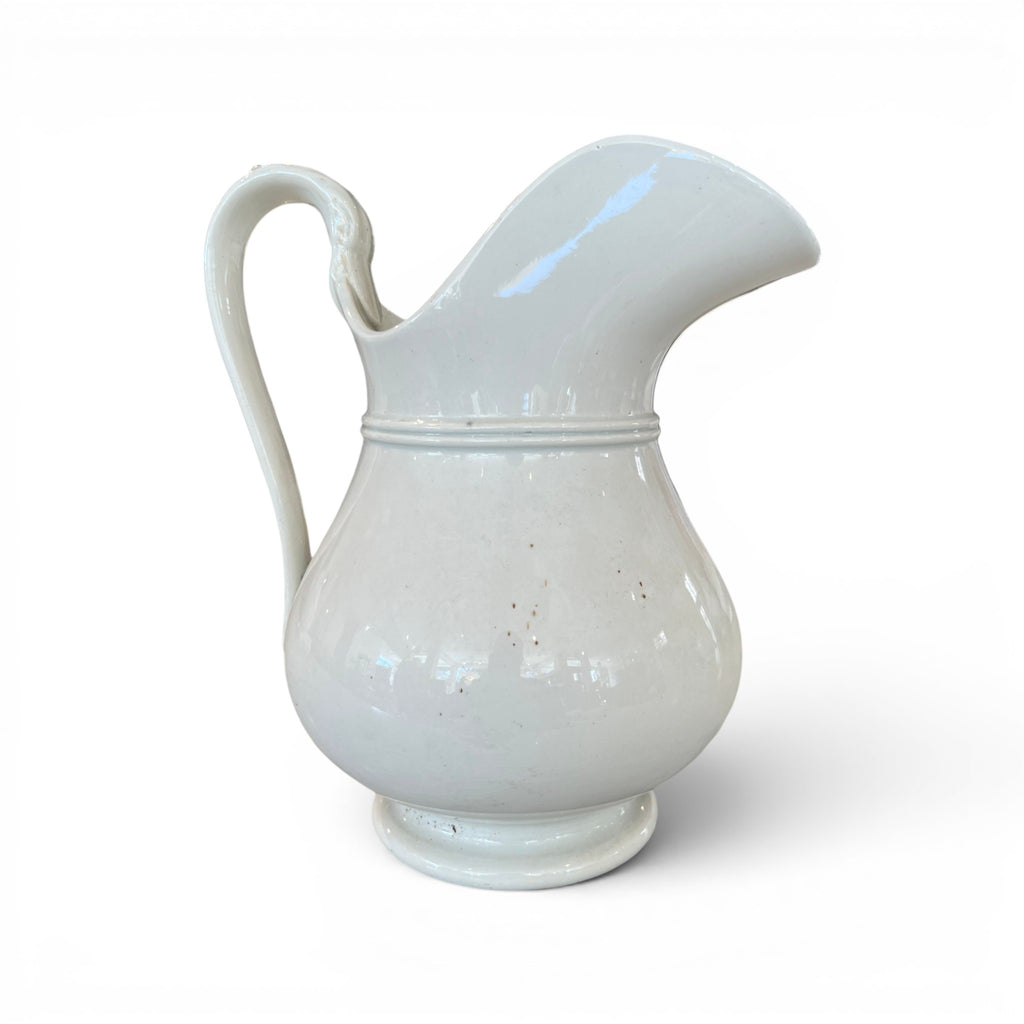 19th Century European Ironstone Pitcher