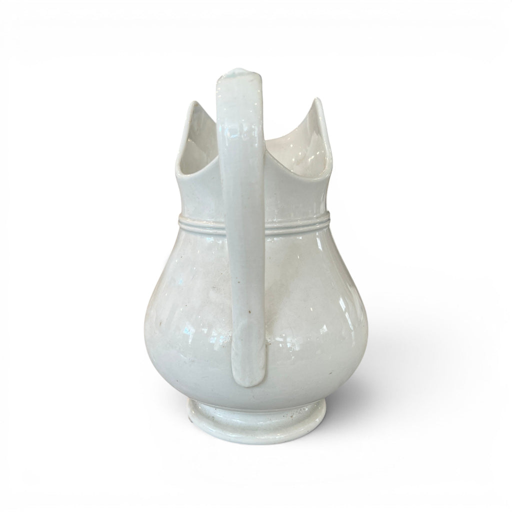 19th Century European Ironstone Pitcher