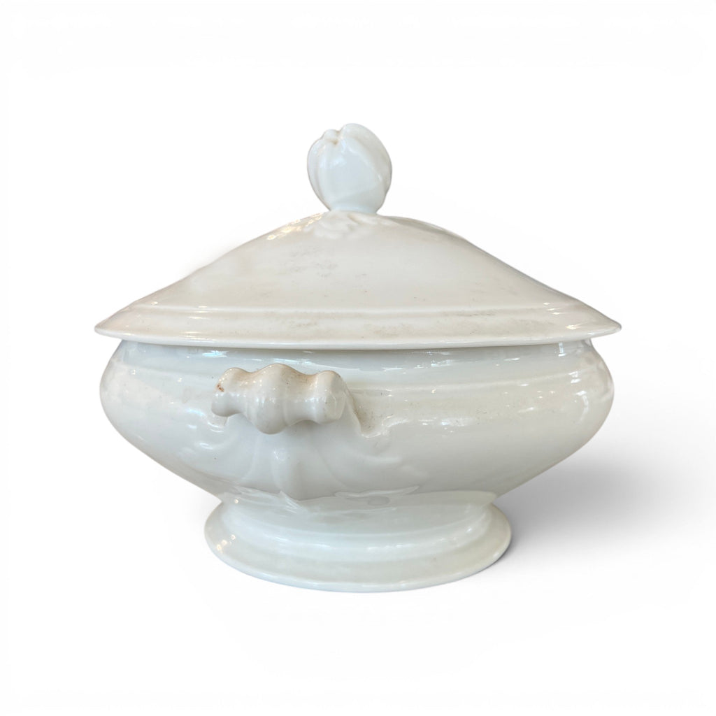 19th Century European Ironstone Tureen with Lid