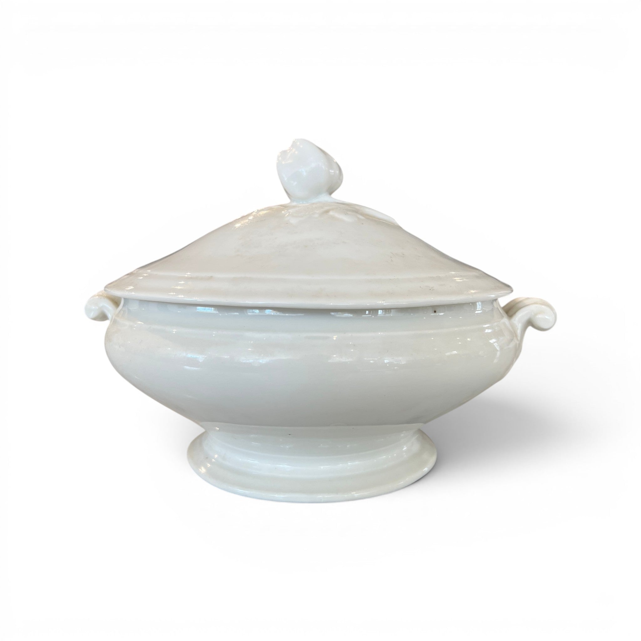 19th Century European Ironstone Tureen with Lid