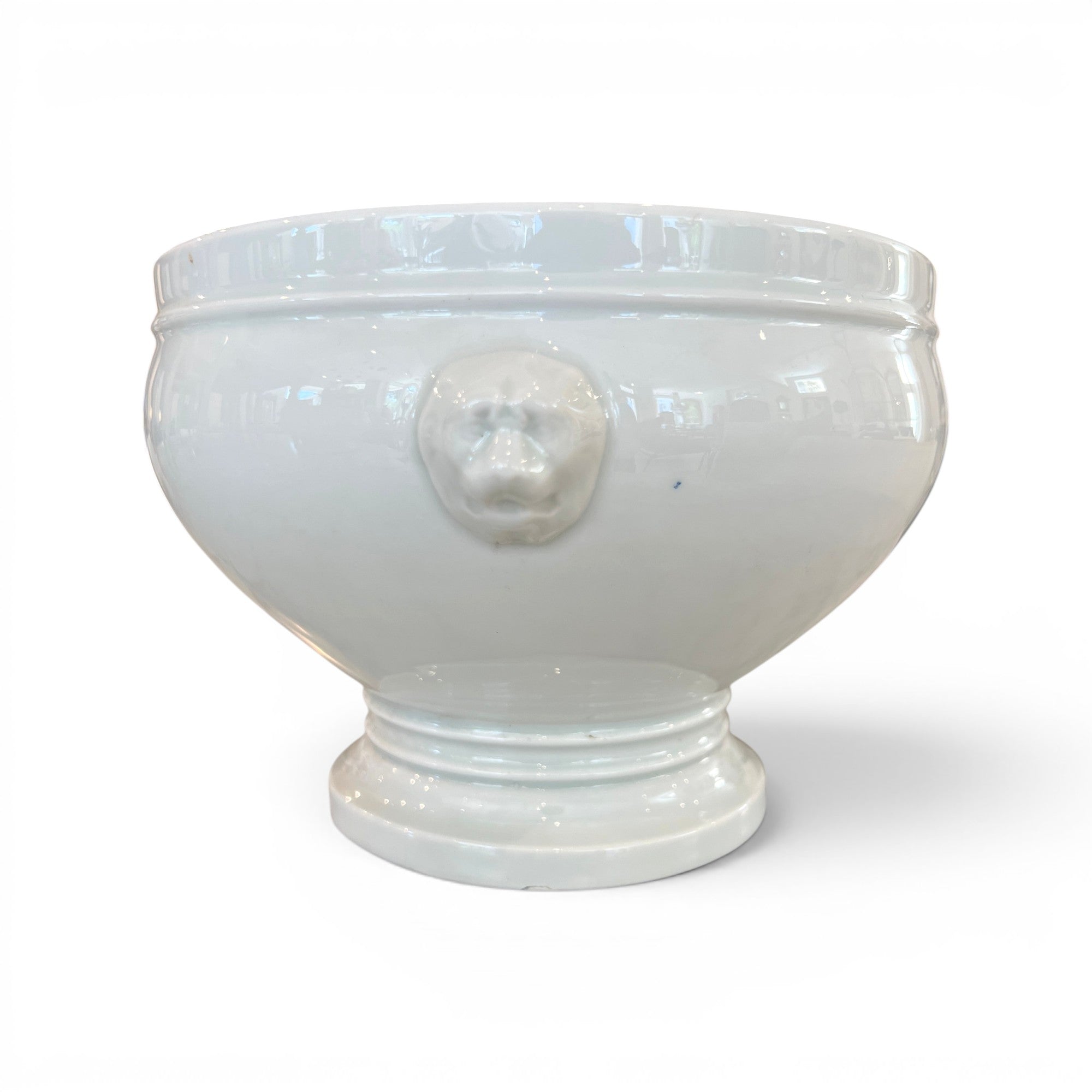 Pair of White Pillivuyt Porcelain Bowls - 4 Pair Available