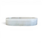 Large Alabaster Oval Box
