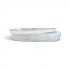 Large Alabaster Oval Box