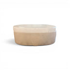 Small Alabaster Oval Box