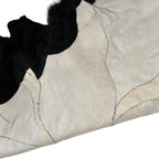 High-Low Black Sheepskin Rug