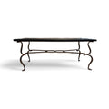19th Century French Bronze Dore Table with Slate Top