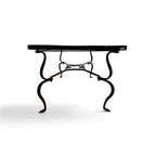19th Century French Bronze Dore Table with Slate Top