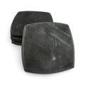 Black Slate Coaster Set (Set of 4)