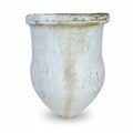19th Century Spanish Tall White Antique Jardiniere