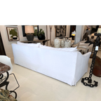 Belgian Linen Slope Arm Sofa