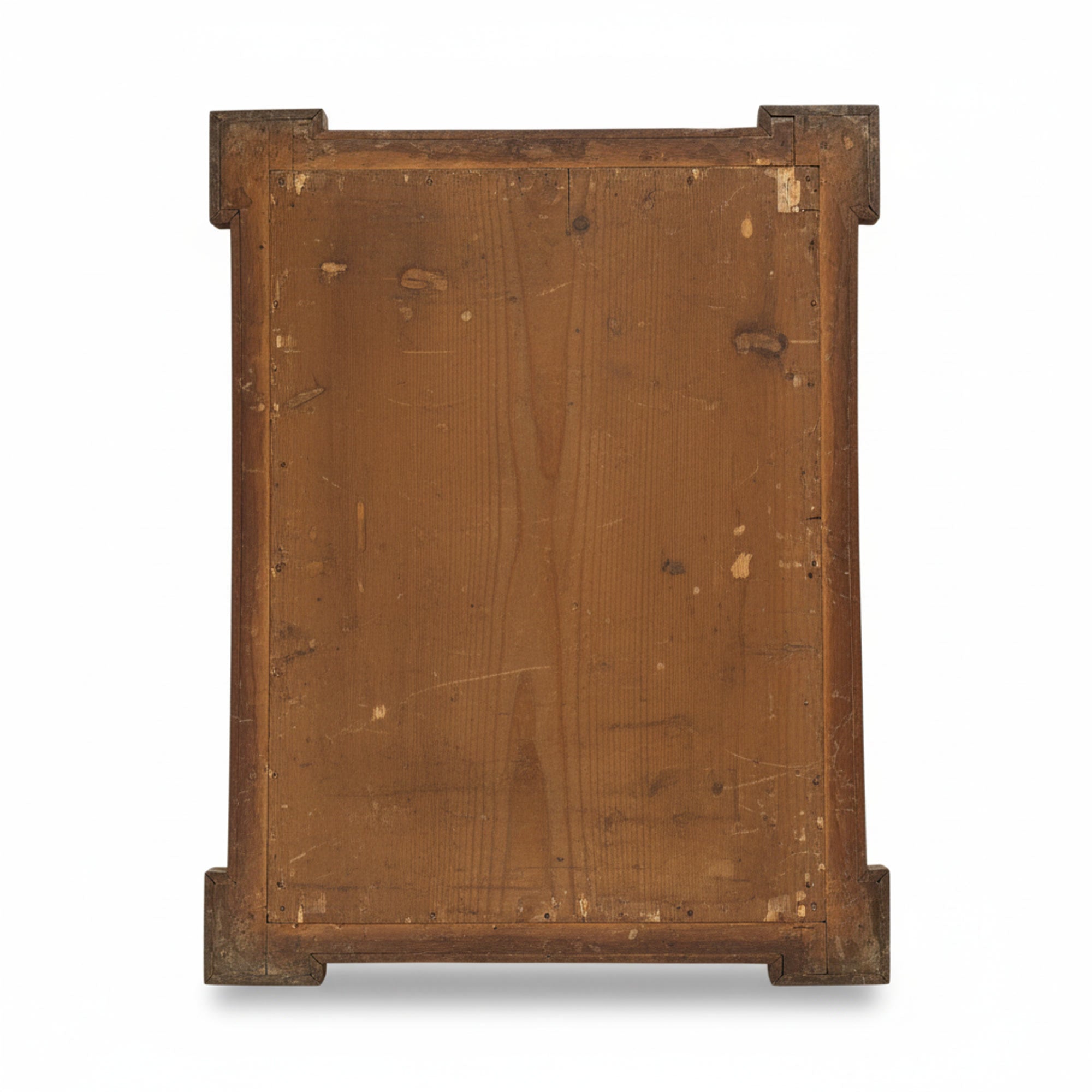 Antique French Directoire Walnut Frames with Brass - 3