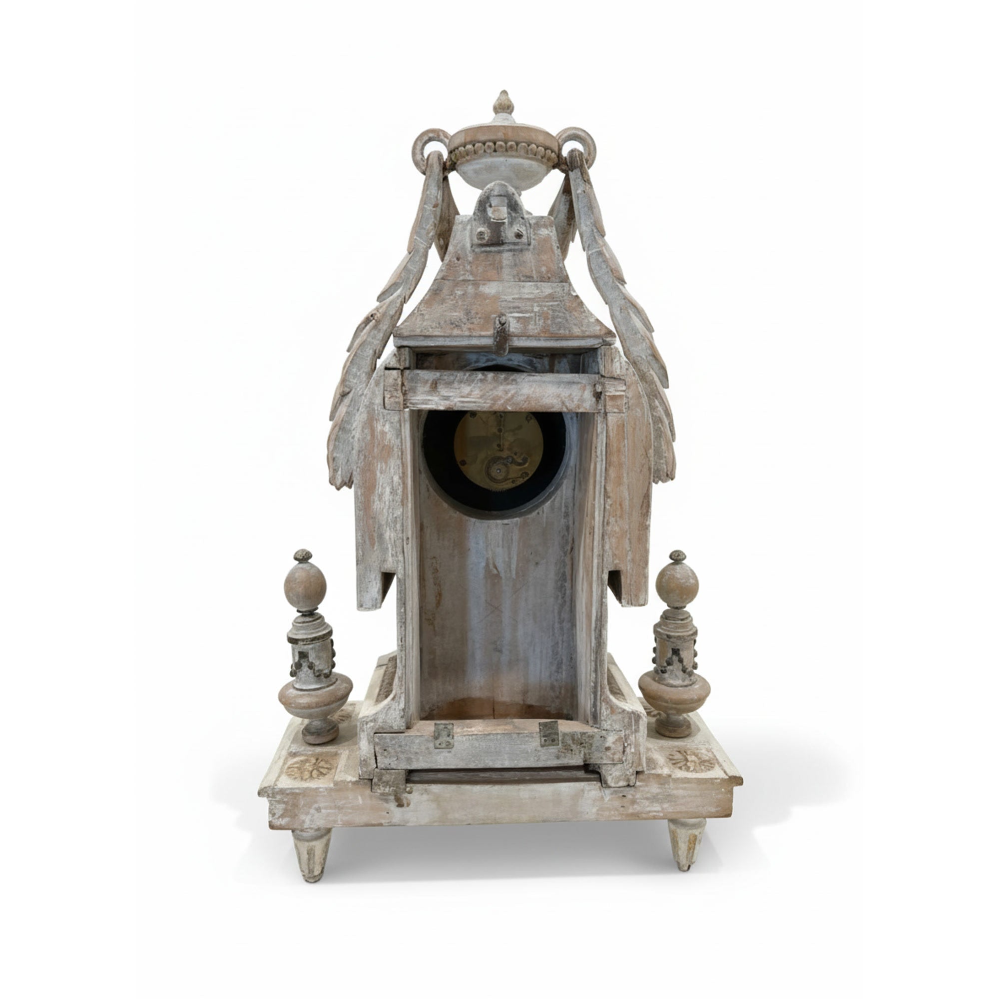 Wood Mantle Clock