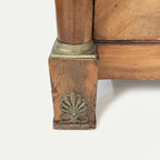 19th Century Empire Marble Top Commode