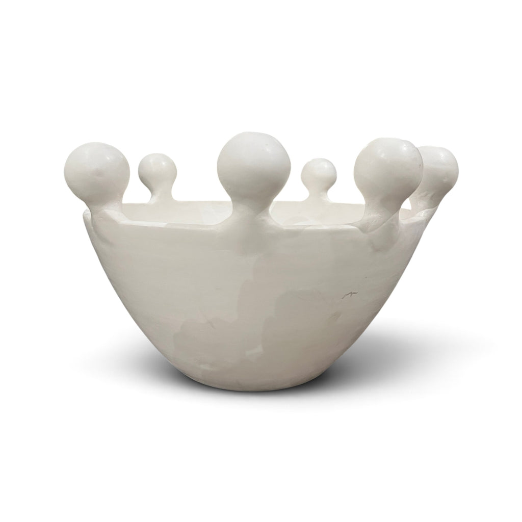 White Orb Bowl - Medium