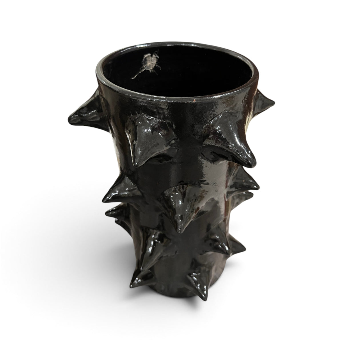 Glossy Thorn Vase