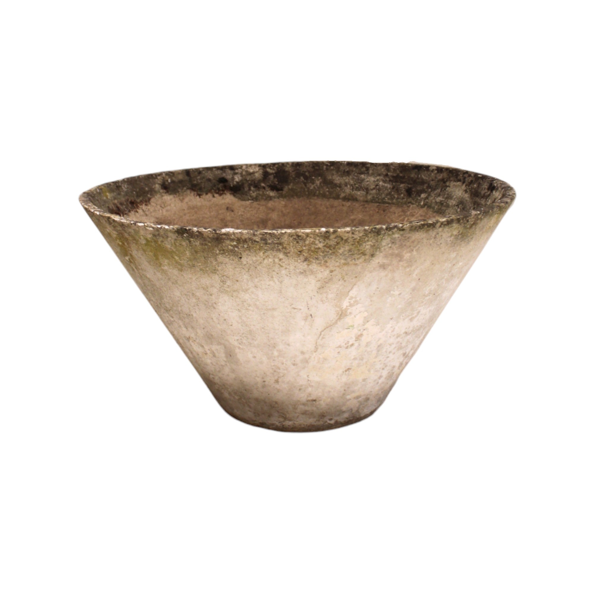 Mid-Century Swiss Willy Guhl Round Tapered Jardiniere or Planter