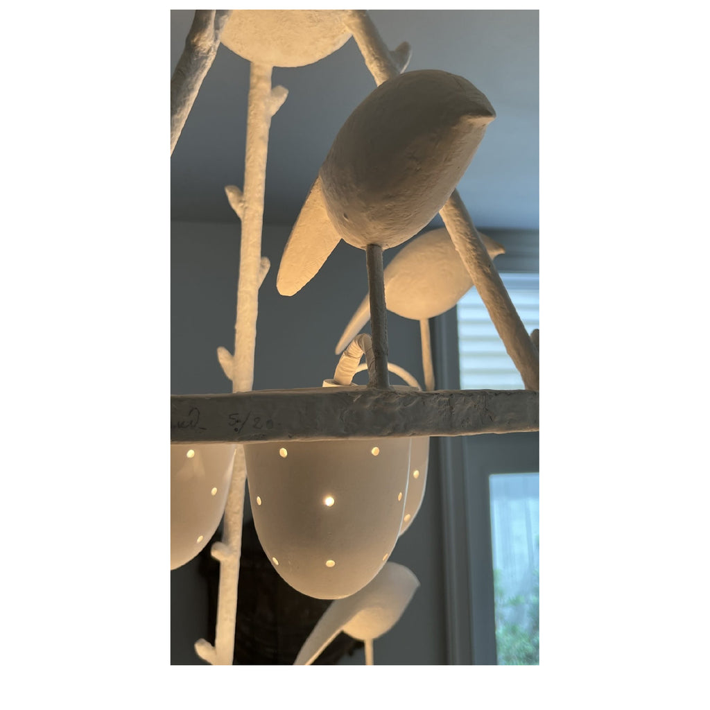 Contemporary European Plaster Chandelier