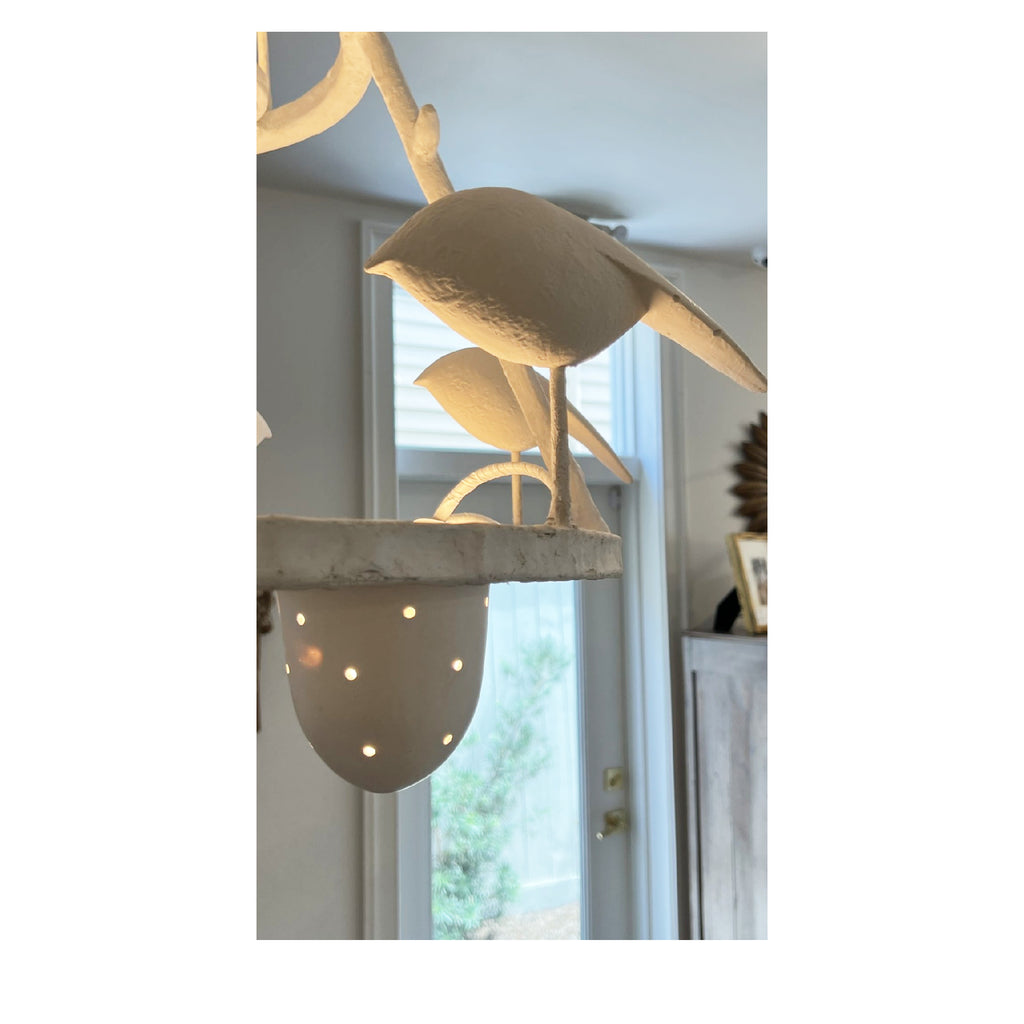 Contemporary European Plaster Chandelier