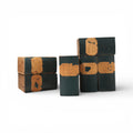 19th Century French Antique Set of 2 Wood Book Boxes