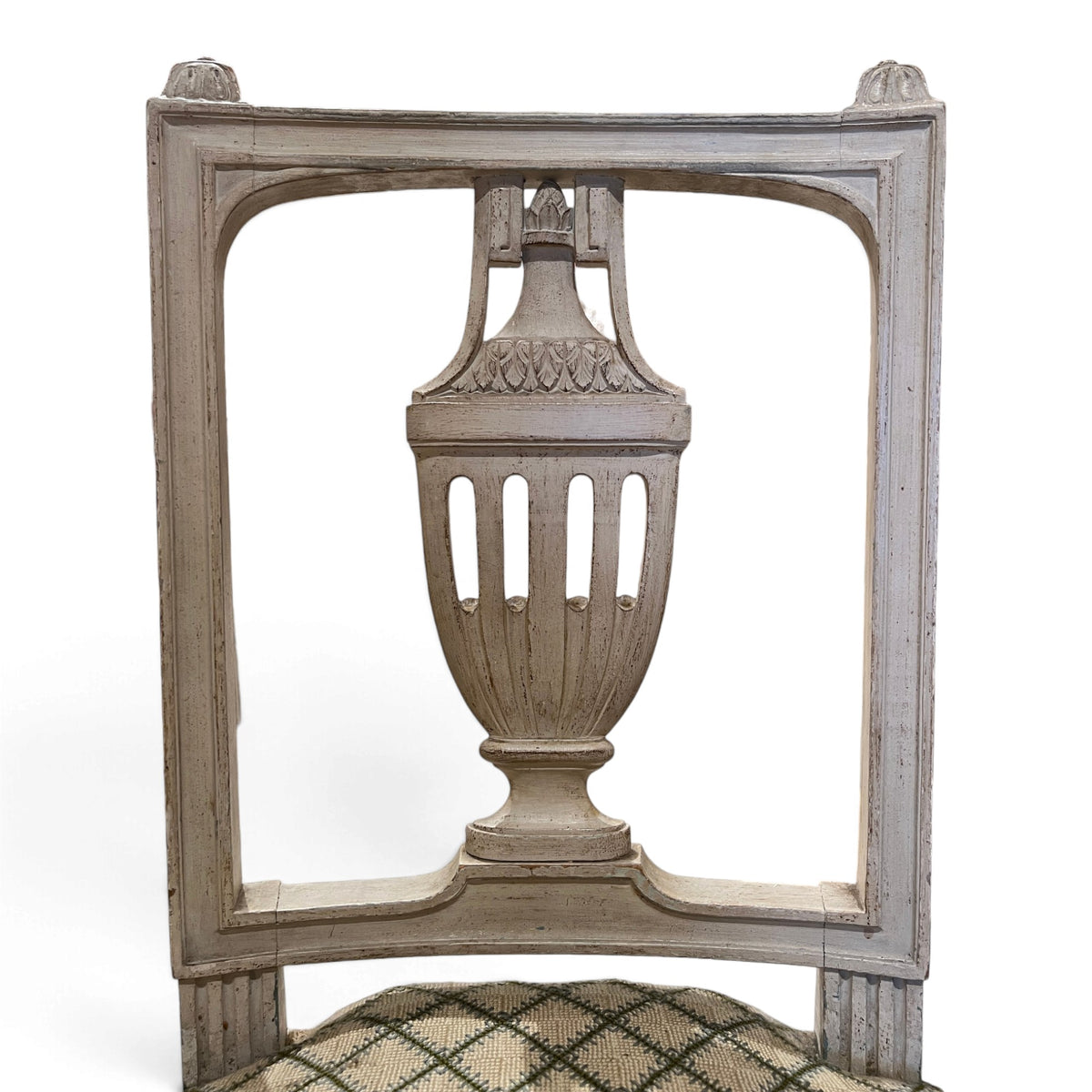 Early 20th Century Set of 12 Louis XVI Style Chairs with Urn Back