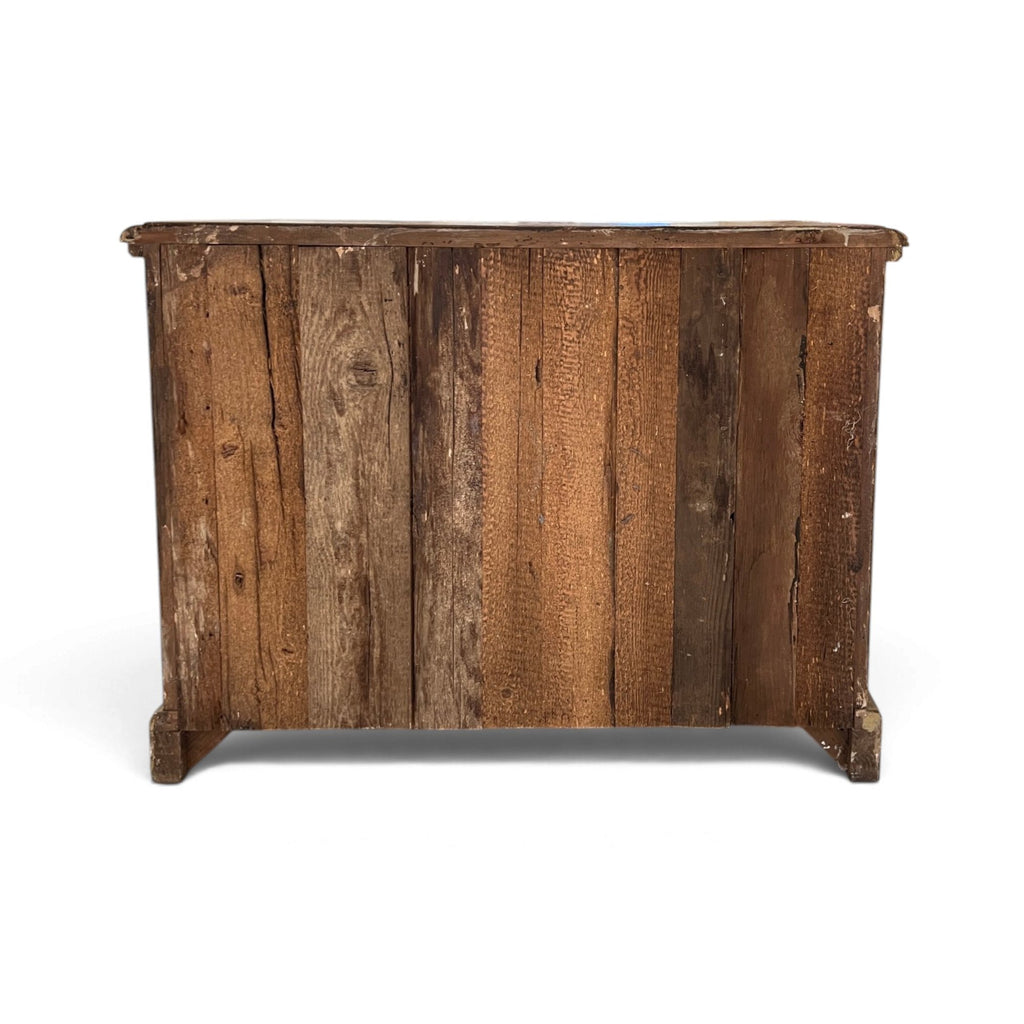 19th Century Crossbow Front Italian Painted Chest